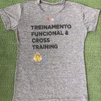 Em breve! Camiseta Cinza Mescla